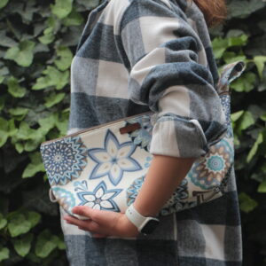 1035 - Kanvas Clutch/Portföy Çanta